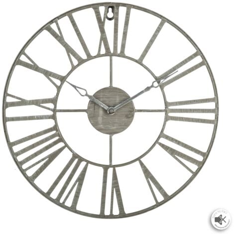 Reloj de Pared Moderno en Relieve con Esfera Negra Ø30 cm Thinia Home