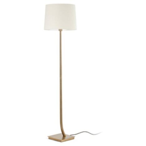 REM Lámpara de pie oro viejo/beige