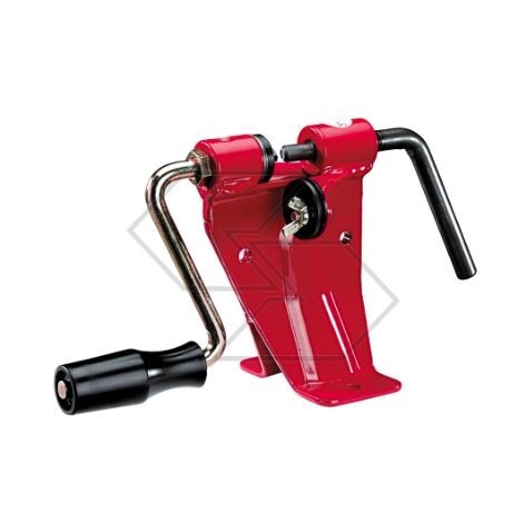 Remachadora manual de banco para todo tipo de motosierras y cadenas de motosierra
