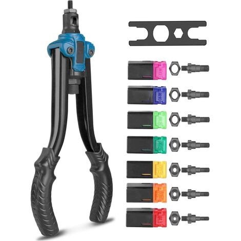 REMACHADORA MANUAL DE TUERCAS DEM3, M4, M5, M6, M8, M10, M12 Tuerca de Remache