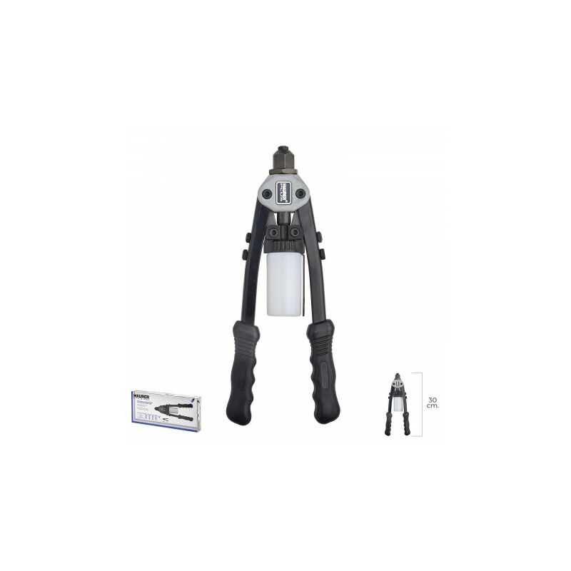 

Remachadora profesional 2 manos con porta vastagos