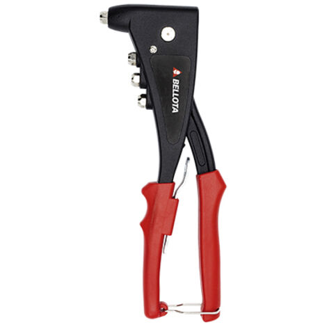 Remachadora profesional con bocas intercambiables de 25cm y capacidad de remache hasta en 4,8mm