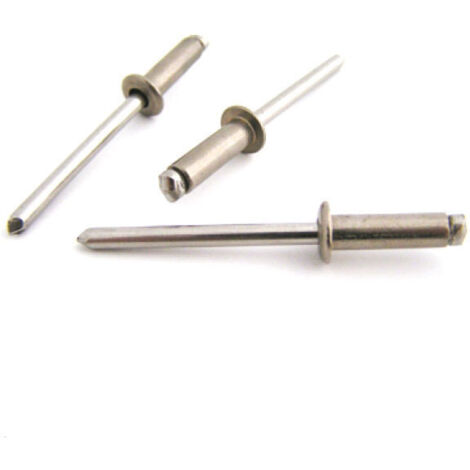 Remache Ø 4,8 X 12 Inox /Inox  250 Pz