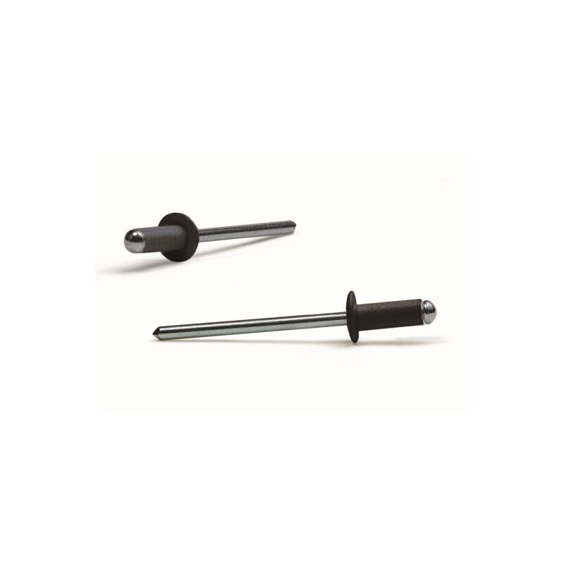 

Bralo - Remache 4,8 X 18 Alu/Ac L.Negro 9005 250 Pz