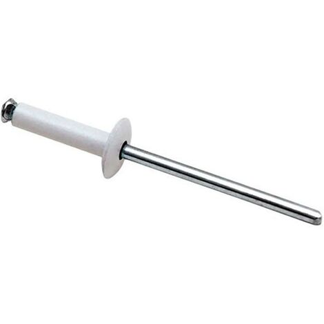 remache aluminio cabeza alomada lacado b largo 8mm ø rosca chapa 4mm