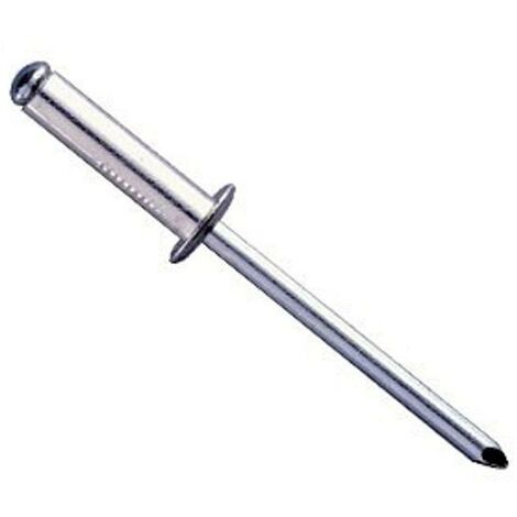 remache aluminio cabeza alomada largo 10mm ø rosca chapa 3.2mm (caja 100)