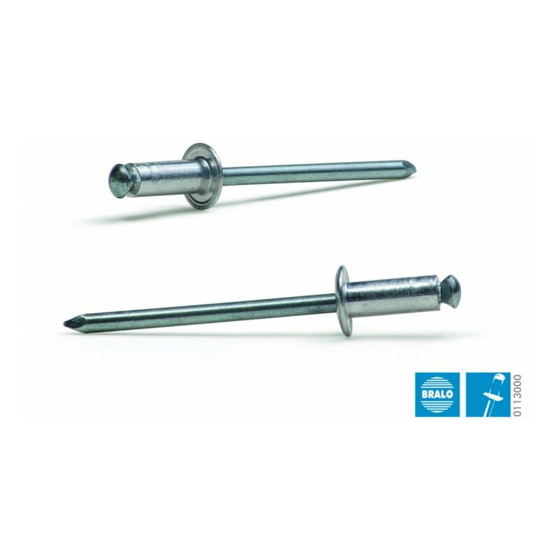 

Bralo - REMACHE ALUMINIO FLOR 4.8x35 MM C/25