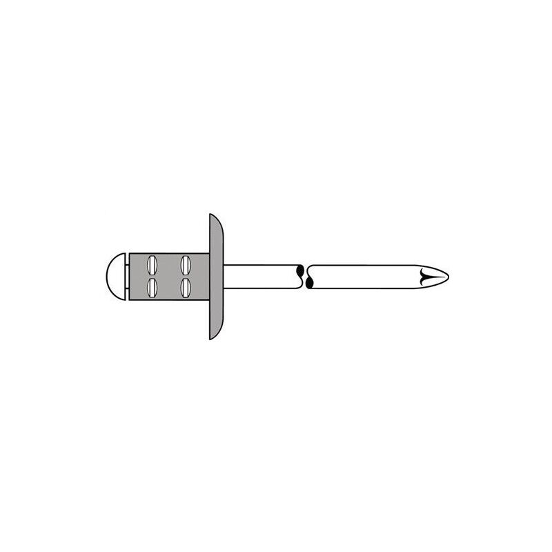 

Remache Polygrip Vstago De Mandril D X L 4 X 13 Mm K 500 Pz