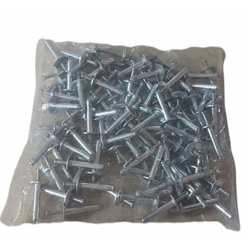 

remache de acero inoxidable para ganchos de liner caja de 100 piezas