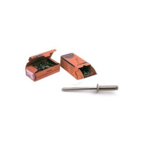 Remache Fij 4X10Mm C/Alom Inox 304 Bralo 500 Pz