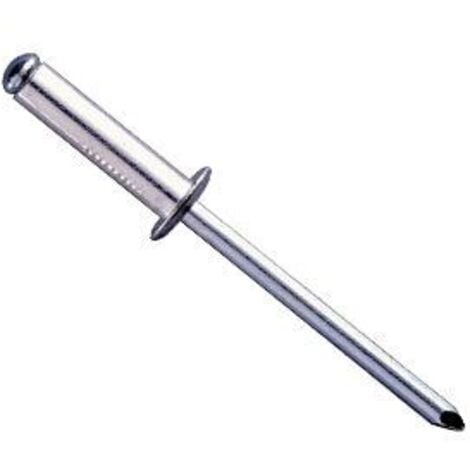 Remache Fij Estand. 4X14Mm Alu Alum Bralo 500 Pz