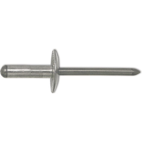Remache Fij Polygrip 4,0X10Mm K12 C/Red Plana Alu/Inox 500Pz