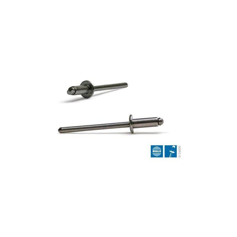 

Remache Cabeza Alomada 4.8 X 12 Inox 25 Uds Bralo