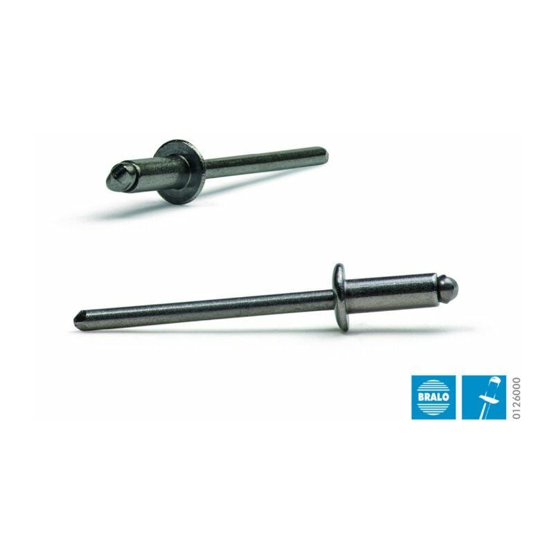

Bralo - REMACHE INOX C/ALOMADA 4.0X8 MM C/25