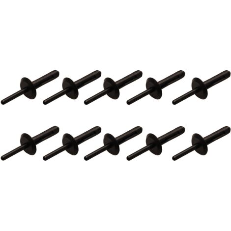 Remaches ciegos de plástico para 8463 6,3 x 25,2 mm 10 piezas