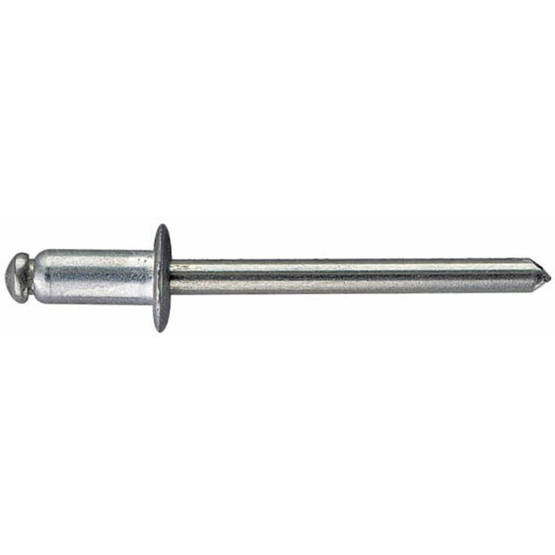 Remaches de cabeza bombée - Inoxidable A2 4,8 x 16 - Caja de 250