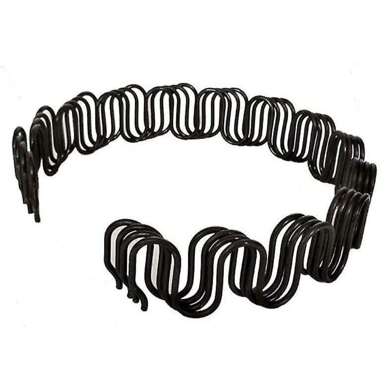 Rembourrage à ressorts serpentins de chaise de canapé de rechange avec clips (40 cm)