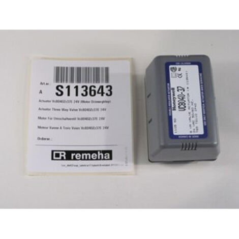 Remeha  Motor 24V zu 3-Wegeventil, S113643