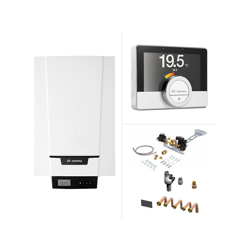 Remeha Tzerra Ace 28C Kombi, Gas-Brennwerttherme, inkl. Regler