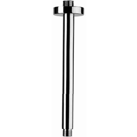 Remer - Braccio Doccia A Soffitto 50 Cm Tondo In Ottone Cromato