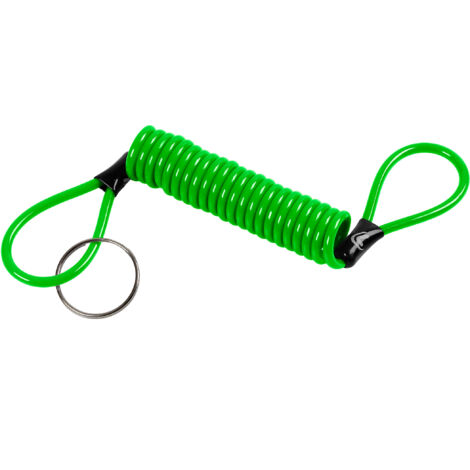 Reminder, cavetto di sicurezza a spirale - Verde