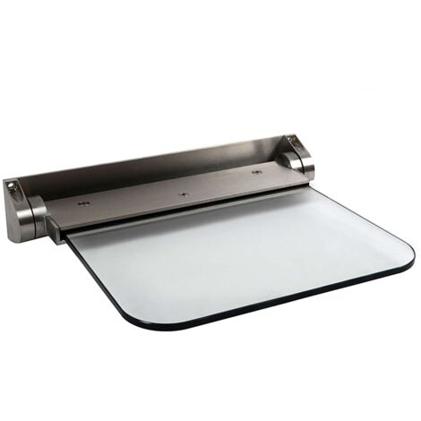 Reming Edelstahlprogramm - Klappsitz, Glass/gebürsteter Edelstahl ALT6