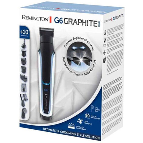 Remington B086PC5TQB Rasoio da Uomo PG6000 Multigroomer Ricaricabile Nero