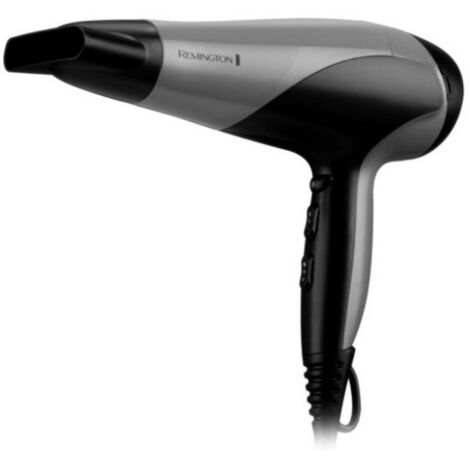 Remington D3190S asciuga capelli 2200 W Nero, Argento
