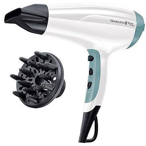Remington D5216 2300W Asciugacapelli Blu-Bianco con Concentratore e Diffusore