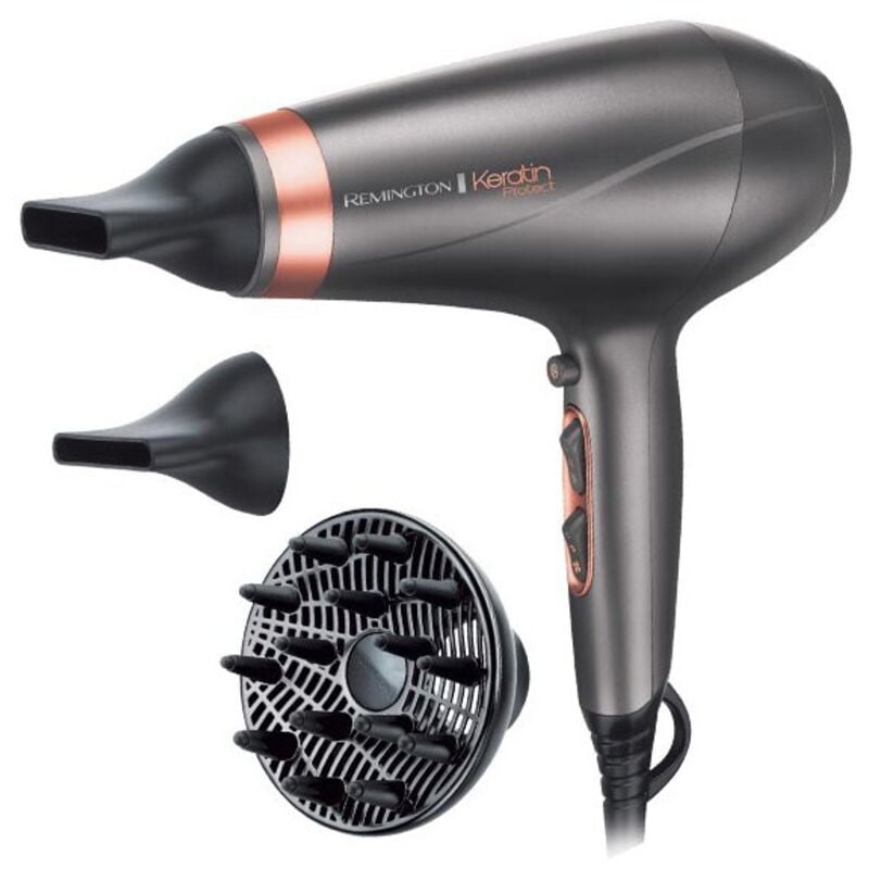 REMINGTON AC8820 Keratin Protect Haartrockner mit Kaltluft und Diffusor