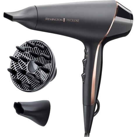 Remington ProLuxe Midnight Edition Phon Asciugacapelli Nero Oro 2400 W