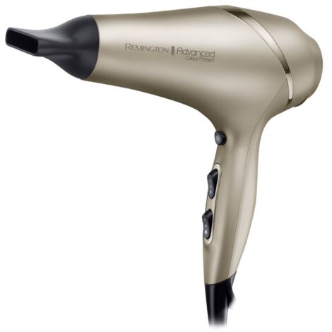 Remington REMINGTON AC8605 Seche-Cheveux Professionnel Ionique Colour Protect 2300W, Soin Micromoléculaire Huile Karité et Filtres UV