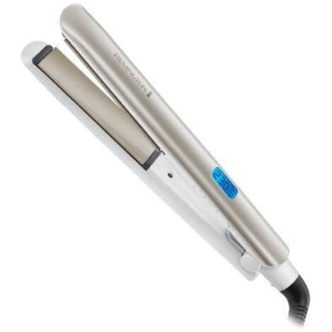 Remington S8901 Ferro da Stiro XL Hydraluxe con Rivestimento in Ceramica Moisture Lock, Preserva l'Idratazione dei Capelli