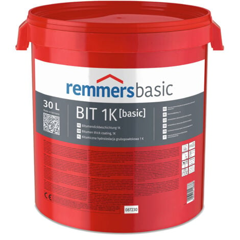 REMMERS GMBH 1K Bitumendickbeschichtung 30l Bitumenabdichtung 1K