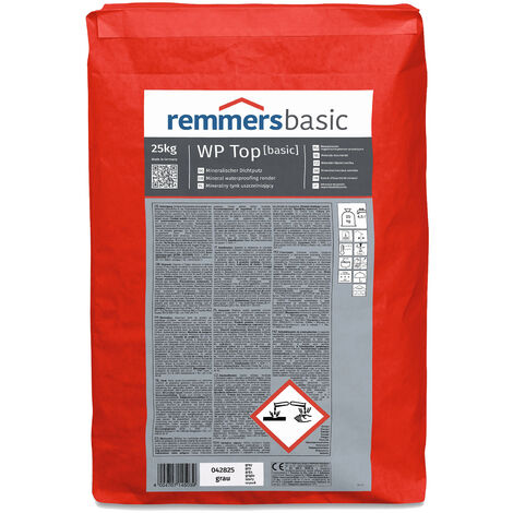 REMMERS GMBH Remmers Sperrputz WP Top Basic 25kg Mineralischer Dichtungsmörtel