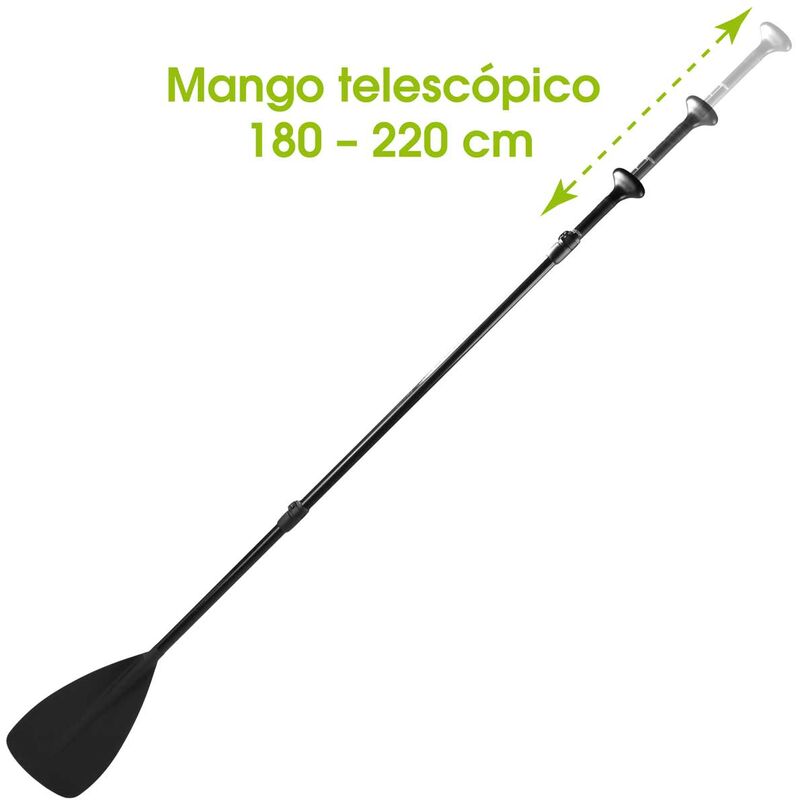 

Remo de fibra de vidrio ajustable para tabla Stand Up Paddle-BRAST