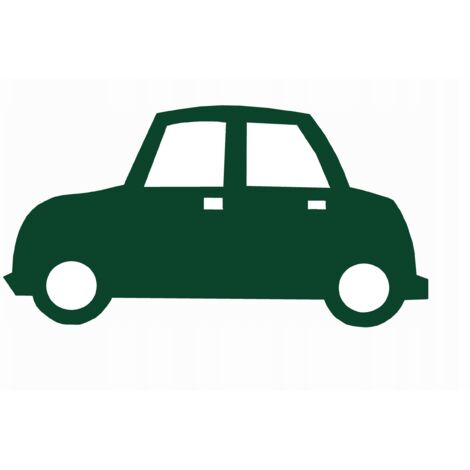 Remolque de coche verde para niños