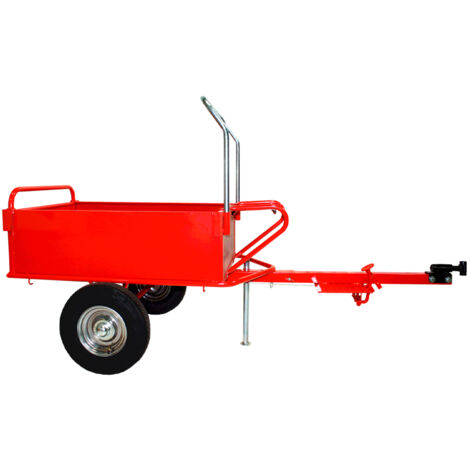 Remolque de Motoazada para carga hasta 200kg.