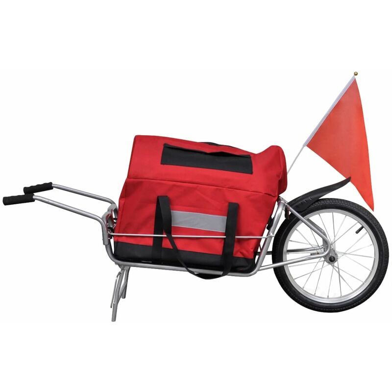 

Bh Design - Remolque para bicicletas una rueda con bolso de almacenaje
