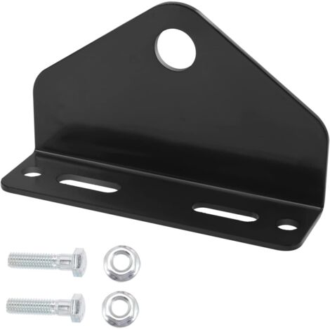 Remolque para cortacésped de acero resistente con accesorios incluidos y placa plegable