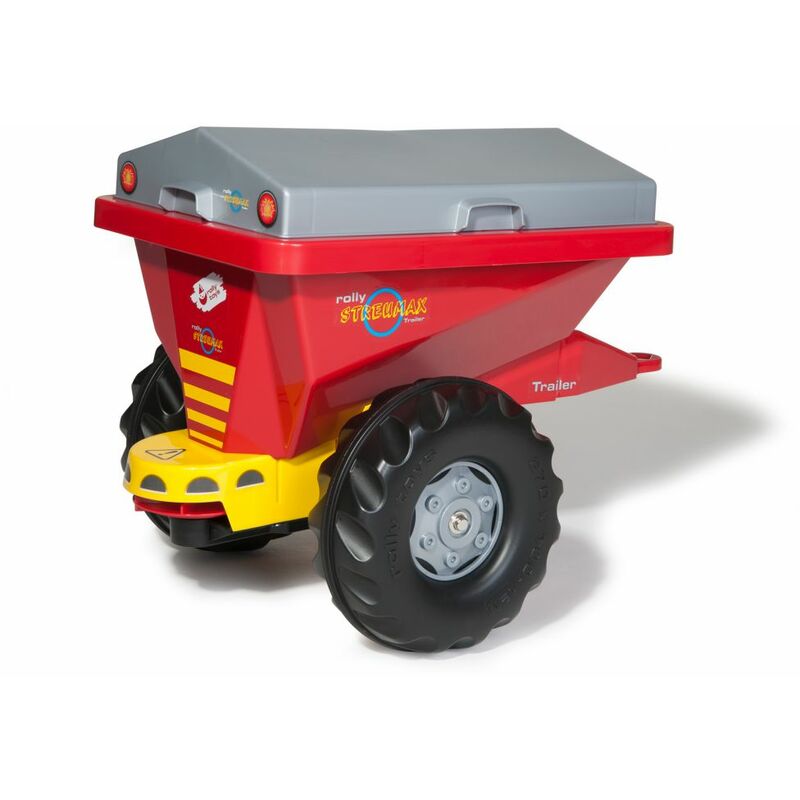 

Rolly Toys - Remolque Streumax Dispensador De Arena Rojo