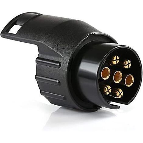 remorque Adaptateur Prise, Accessoires Universels, Adaptateur De Remorquage Impermable 7 Broches Vers 13 Broches Compatible Avec Voiture Et Camion