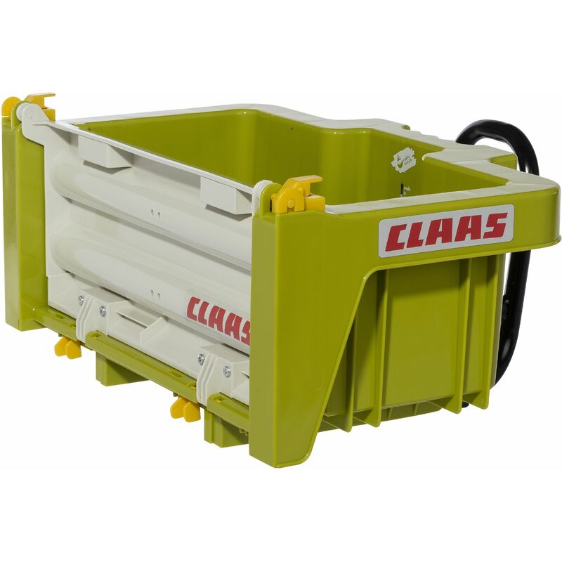 Remorque Claas pour vehicules pedales Rolly Toys, remorques de vehicules, vehicules pour enfants