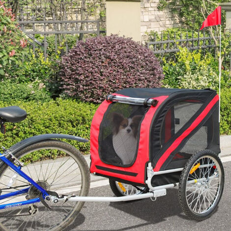 Remorque à vélo , capacité de charge de 124 kg, chariot robuste