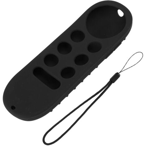 Remote Control Protective Cover Silicone Case for Chromecast with Google TV Remote Controller Black