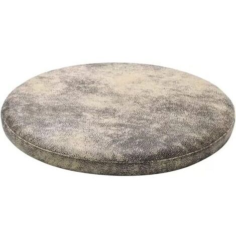 Removable Seat Cushion, Round Indoor/Outdoor Chair Cushion/Soft Memory Foam Chair Pad with PU Leather Cover (Color: G, Size: 40 x 40 cm)