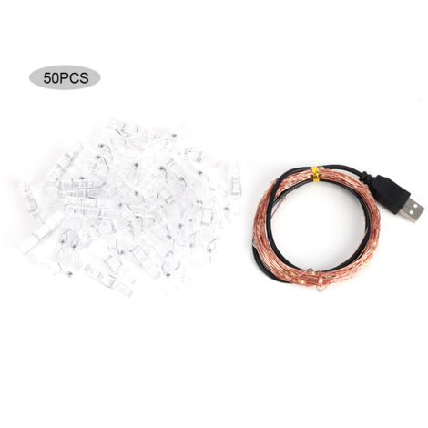 Removable USB 100LED Copper Wire Photo Clip String Light Home Decorative Light Decor