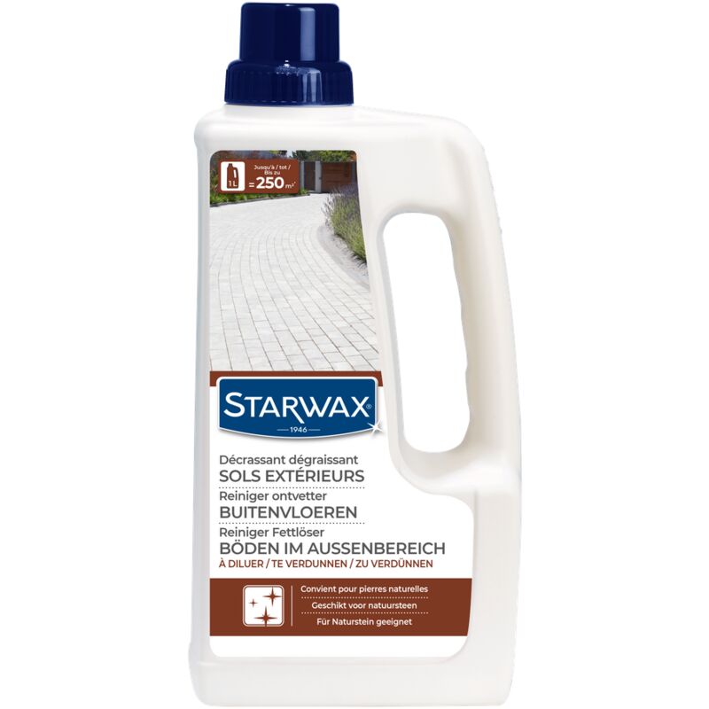 

Remover la suciedad desengrasante StarWax 'Pisos Exteriores' - 1L