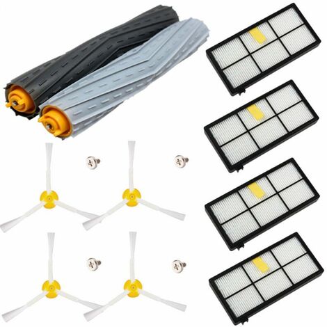 Remplaçant Brosse Kit Pièces accessoires pour iRobot Roomba (kit Roomba 800 900) Cisea