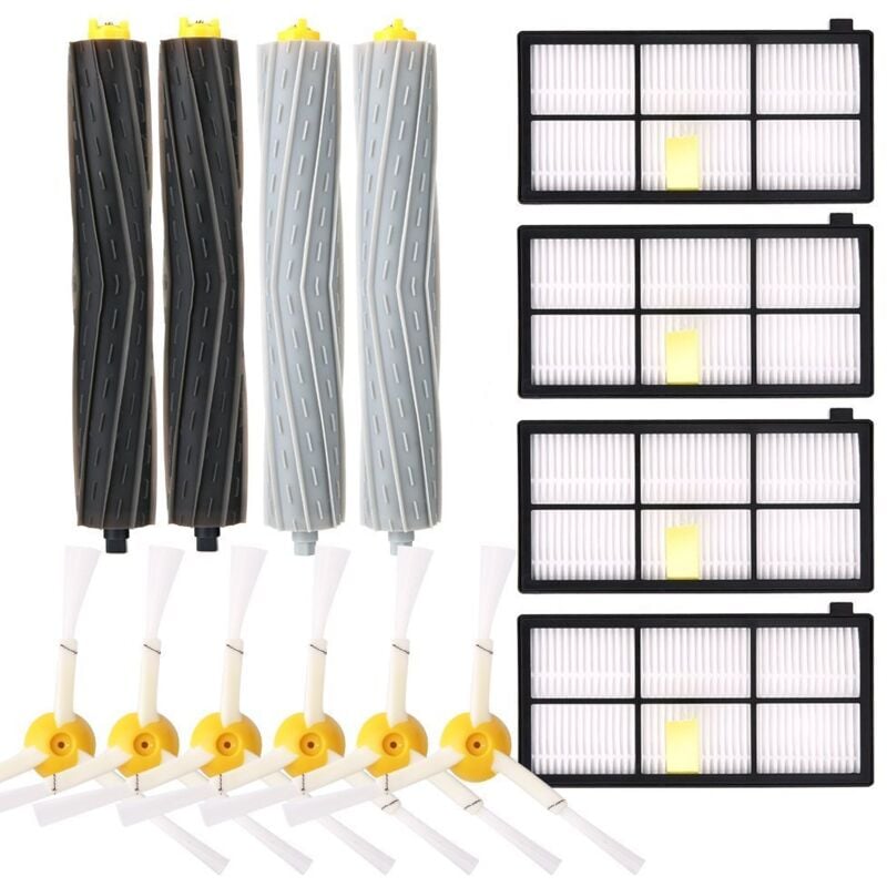Stoex - Remplaçant Brosse Kit Pièces Accessoires Pour Irobot Roomba Serie 800 850 851 860 865 866 870 871 876 880 885 886 890 891 896 900 960 966 980